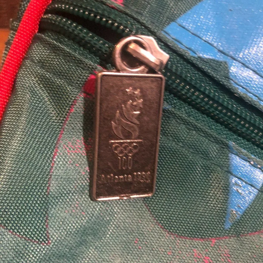 Olympic Games Collection by Copywrite Green Atlanta 1996 Olympic Games Tote Bag